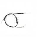 TRANSMISSION GAZ MOTO COMPLET ADAPT. DERBI 50 SENDA 2010  / GILERA 50 SMT /  RCR 2010  (867136)  (CABLE + GAINE)