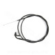 TRANSMISSION GAZ SCOOTER ADAPT. MBK 50 BOOSTER / YAMAHA 50 BWS 1990 COMPETITION / STUNT 2006-2017  (CABLE + GAINE)