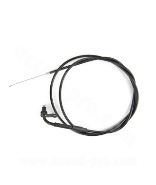TRANSMISSION GAZ SCOOTER ADAPT. MBK 50 BOOSTER / YAMAHA 50 BWS 1990 COMPETITION / STUNT 2006-2017  (CABLE + GAINE)