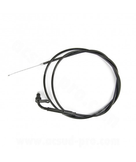 TRANSMISSION GAZ SCOOTER ADAPT. MBK 50 BOOSTER / YAMAHA 50 BWS 1990 COMPETITION / STUNT 2006-2017  (CABLE + GAINE)