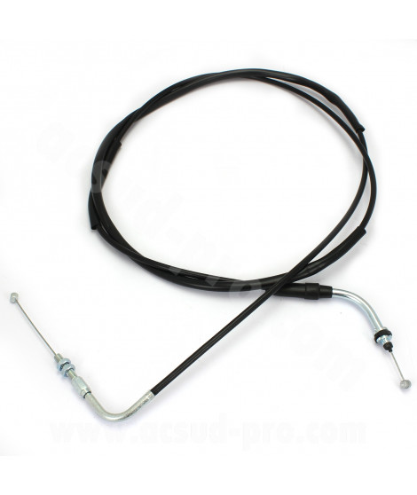 TRANSMISSION GAZ SCOOTER ADAPT. PEUGEOT KISBEE 50cc 4T 2010-2023 (OEM : 778274 / 791480) (CABLE + GAINE)