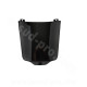 TRAPPE MOTEUR ADAPT. MBK 50 BOOSTER 2004 / YAMAHA 50 BWS 2004  NOIR METAL
