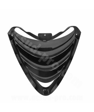 TRAPPE TABLIER ADAPT. PIAGGIO ZIP 50 2T AIR / 4T LIQUIDE H2O NOIR METAL