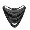 TRAPPE TABLIER ADAPT. PIAGGIO ZIP 50 2T AIR / 4T LIQUIDE H2O NOIR METAL