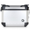 VALISE MOTO LATERALE COOCASE X2 ALUMINIUM SERIES 36 LITRES GRIS (LIVRE  LA PAIRE)