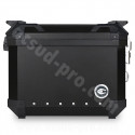 VALISE MOTO LATERALE COOCASE X4 ALUMINIUM SERIES 28 LITRES NOIR  (LIVRE  LA PAIRE)