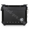 VALISE MOTO LATERALE COOCASE X4 ALUMINIUM SERIES 28 LITRES NOIR  (LIVRE  LA PAIRE)