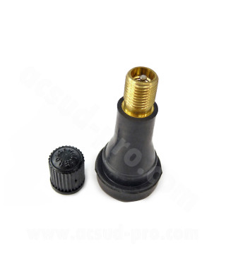 VALVE DROITE PNEU SCOOT TUBELESS (H : 42MM ) ( TR413 )