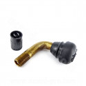 VALVE PNEU COUDEE  TUBELESS  (H 25mm  L 30mm) (PVR70)