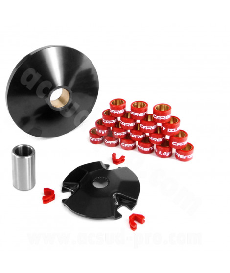 VARIATEUR SCOOTER CARENZI ADAPT. MBK BOOSTER / NITRO / SR50 / F12 / STUNT / OVETTO / JOG R / YAMAHA  BWS / AEROX / SLIDER / NEOS