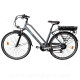 VELO DE VILLE ELECTRIQUE EZO BELLEVILLE  28 - 500Wh GRIS/BLEU