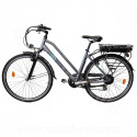 VELO DE VILLE ELECTRIQUE EZO BELLEVILLE  28 - 500Wh GRIS/BLEU