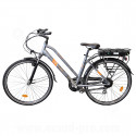 VELO DE VILLE ELECTRIQUE EZO BELLEVILLE 28 - 500Wh GRIS-ORANGE