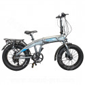 VELO ELECTRIQUE PLIANT EZO ALPER ROAD 20 - 400Wh GRIS BLEU