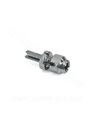 VIS CREUSE TENDEUR DE CABLE ACIER M7