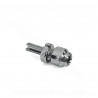 VIS CREUSE TENDEUR DE CABLE ACIER M7