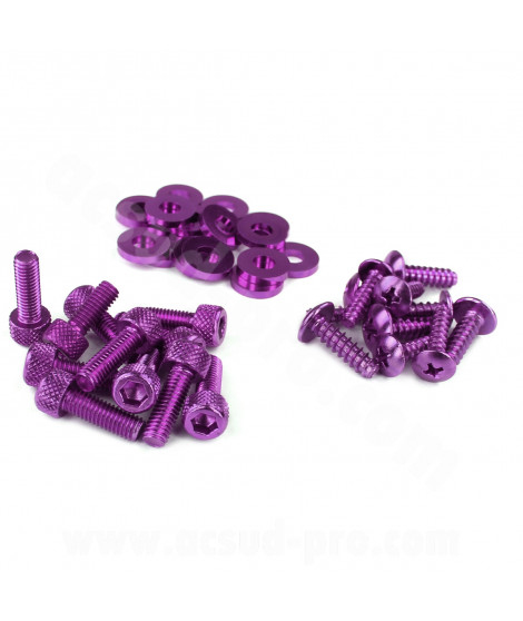 VIS DECO CAPOTAGE PEUGEOT BUXY VIOLET