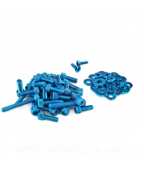 VIS DECO CAPOTAGE PEUGEOT SPEEDFIGHT BLEUE