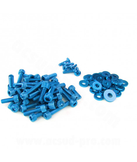 VIS DECO CAPOTAGE PEUGEOT TREKKER BLEUE