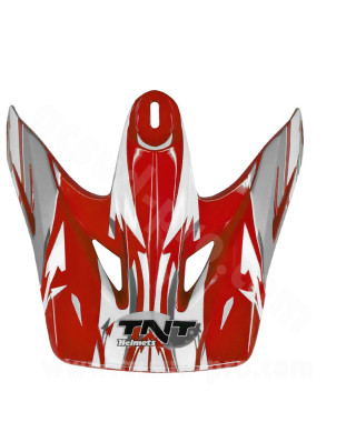 VISIERE BLANC / ROUGE POUR CASQUE VIPER3 SC05