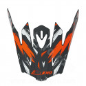 VISIERE CASQUE CROSS NOEND CRACKED ENFANT ORANGE