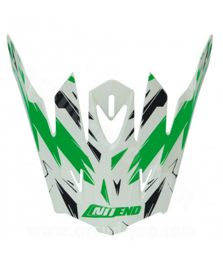 VISIERE CASQUE CROSS NOEND CRACKED ENFANT VERT