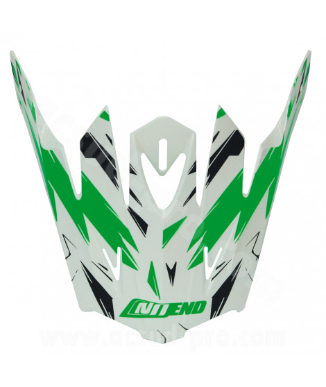 VISIERE CASQUE CROSS NOEND CRACKED ENFANT VERT