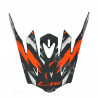 VISIERE CASQUE CROSS NOEND CRACKED ORANGE