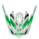 VISIERE CASQUE CROSS NOEND CRACKED VERT