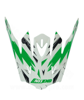 VISIERE CASQUE CROSS NOEND CRACKED VERT