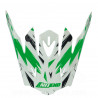 VISIERE CASQUE CROSS NOEND CRACKED VERT