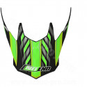 VISIERE CASQUE CROSS NOEND DEFCON 5 BLACK/GREEN MAT