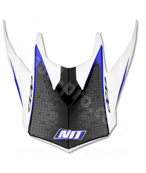 VISIERE CASQUE CROSS NOEND DEFCON BY OCD WHITE/BLUE TX696