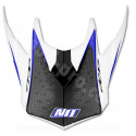 VISIERE CASQUE CROSS NOEND DEFCON BY OCD WHITE/BLUE TX696
