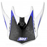 VISIERE CASQUE CROSS NOEND DEFCON BY OCD WHITE/BLUE TX696