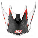VISIERE CASQUE CROSS NOEND DEFCON BY OCD WHITE/RED TX696