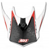 VISIERE CASQUE CROSS NOEND DEFCON BY OCD WHITE/RED TX696