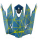 VISIERE CASQUE CROSS NOEND ORIGAMI ACID SC15