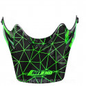VISIERE CASQUE CROSS NOEND ORIGAMI ENFANT / KID BLACK/GREEN SC02