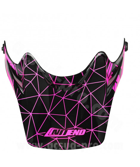 VISIERE CASQUE CROSS NOEND ORIGAMI ENFANT / KID GLOSSY PINK SC02