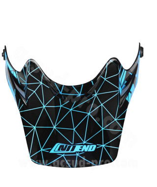 VISIERE CASQUE CROSS NOEND ORIGAMI ENFANT / KID LIGHT BLUE SC02