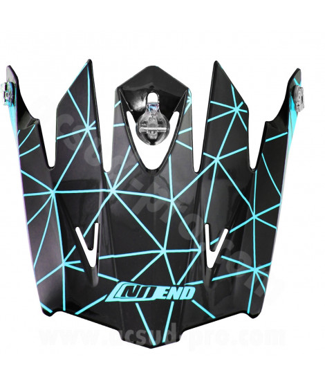 VISIERE CASQUE CROSS NOEND ORIGAMI LIGHT BLUE SC15