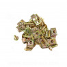 VIS M4X10 + 20 AGRAFES DE CARROSSERIE (SACHET DE 20 PIECES)