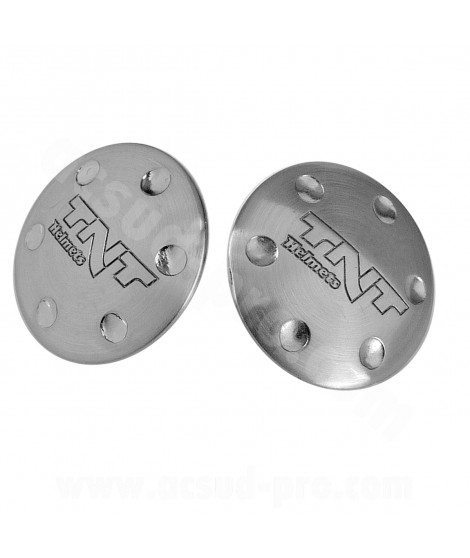 VISSERIE ALUMINIUM CASQUE PUCK SB23 AVEC GRAVAGE TNT HELMETS