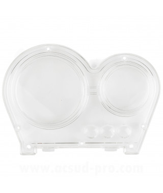 VITRE DE COMPTEUR ADAPT. MBK NITRO / YAMAHA AEROX 1998-2012 ( OEM: 5PU-H353K-0100 )