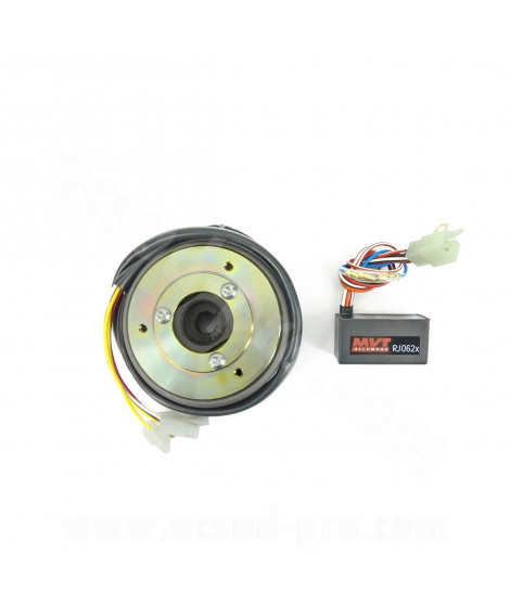 ALLUMAGE ELECTRONIQUE MVT MILLENIUM LUDIX PEUGEOT SPEEDFIGHT 3 AC-LC(EXT 110)- ALLUMAGE ROTOR EXTERNE FORGÉ ANALOGIQUE VARIABLE
