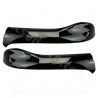 BAS DE CAISSE ADAPT SYM FIDDLE 2 50cc 4T 2011-2021 125cc 2010-2014 NOIR (2 PIECES) (OEM : L:83620-ALA-0000 - R:83520-ALA-0000)