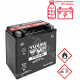BATTERIE YUASA YTX16-BS 12V-14A MF SANS ENTRETIEN LIVREE AVEC PACK ACIDE