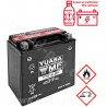 BATTERIE YUASA YTX16-BS 12V-14A MF SANS ENTRETIEN LIVREE AVEC PACK ACIDE