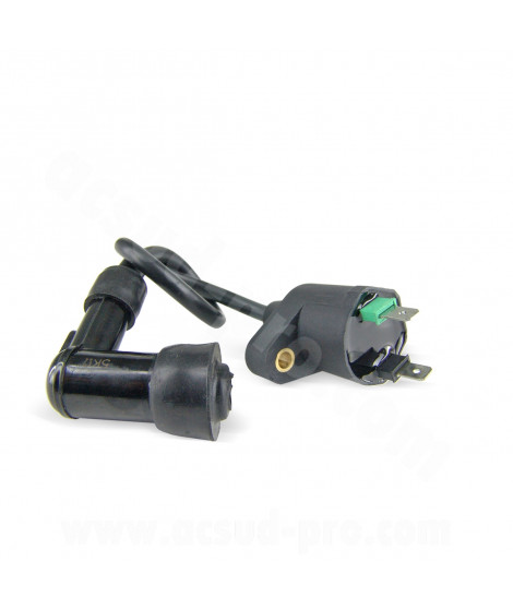 BOBINE HAUTE TENSION ADAPT PEUGEOT 50 TKR TREKKER SPEEDFIGHT LUDIX BUXY ELYSEO LOOXOR VIVACITY 103